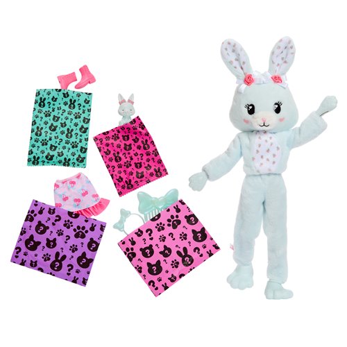 Care Bears Barbie Cutie Reveal Mint Bunny Doll
