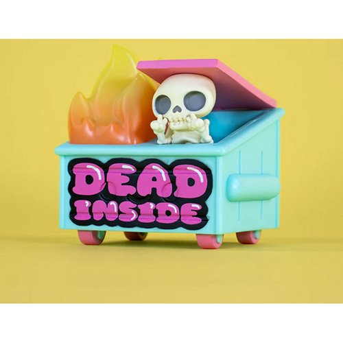 Dead Inside Dumpster Fire Vinyl Figure