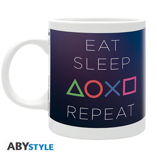 Playstation Eat Sleep Game Repeat 11oz. Mug