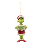 Dr. Seuss The Grinch Grinch Naughty and Nice by Jim Shore Holiday Ornament