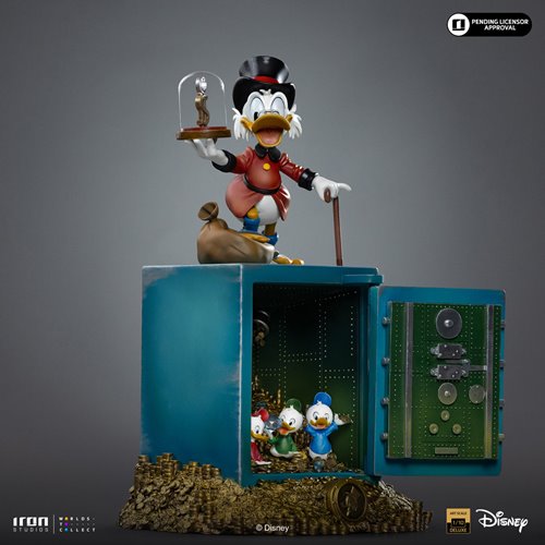 DuckTales Uncle Scrooge McDuck and Nephews 1:10 Art Scale Limited Edition Statue