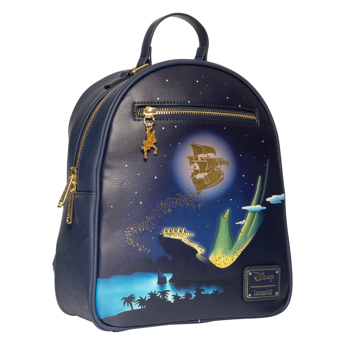Loungefly Peter Pan Flying Jolly Roger Mini Backpack 