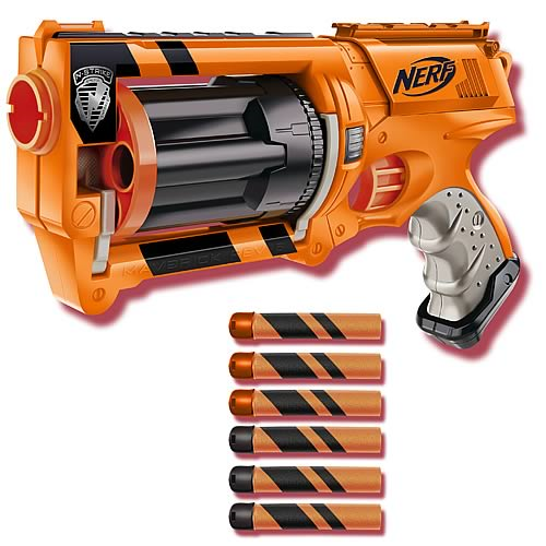 Nerf N-Strike Rev-6 Gear Up Dart Gun