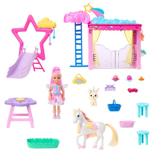 Barbie: A Touch of Magic Chelsea and Pegasus Playset