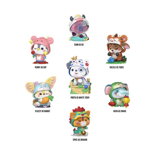 KiguZoomies Premium Vinyl Figure Display Case of 6
