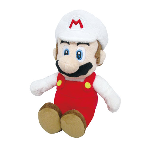 Super Mario All-Stars Fire Mario 10-Inch Plush