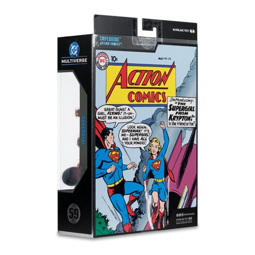 DC Multiverse McFarlane Collector Edition Wave 14 Supergirl Action Comics #59 7-Inch Scale Action Fi