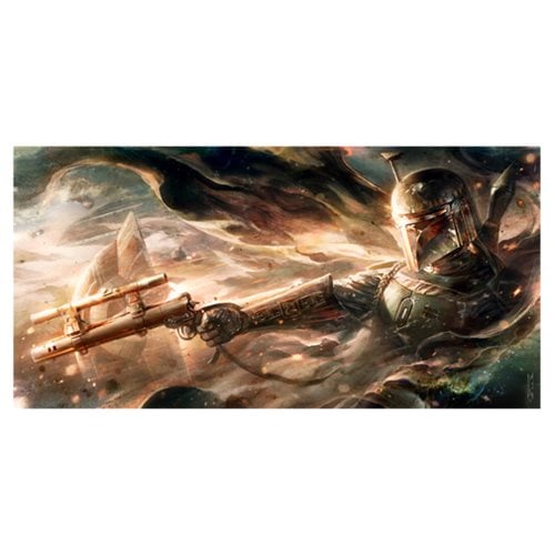 Star Wars Ghost In The Wind by Raymond Swanland Small Canvas Giclee Art Print