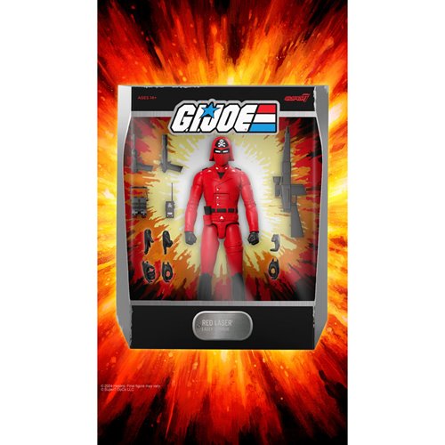 G.I. Joe Ultimates Red Laser 7-Inch Action Figure