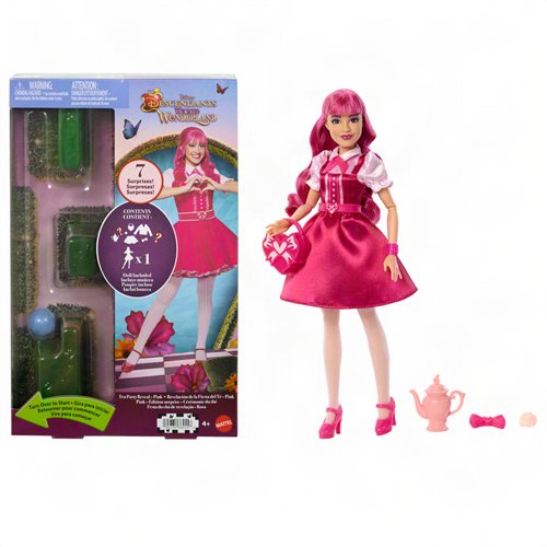 Disney Descendants: Wicked Wonderland Tea Party Reveal Pink Doll