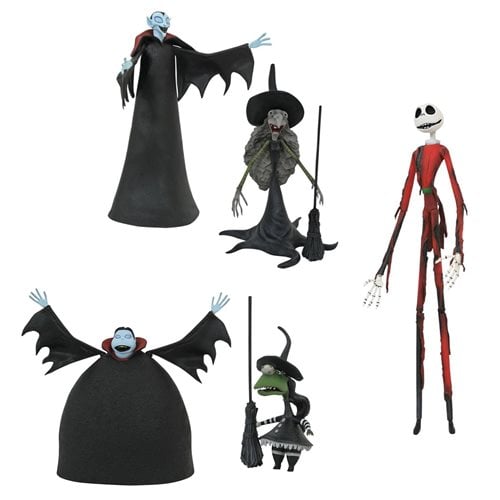 Nightmare Before Christmas Select Series 8 Action Figure Set