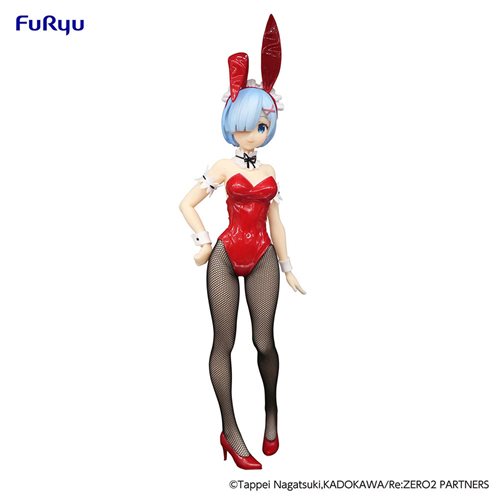 Re:Zero - Starting Life in Another World Rem Red Color Version BiCute Bunnies Statue