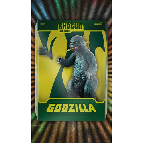 Godzilla Ultimates Shogun Godzilla (Green Metallic Hawaii) 8-Inch Action Figure