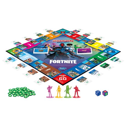 Fortnite Monopoly Flip Edition  Board Game