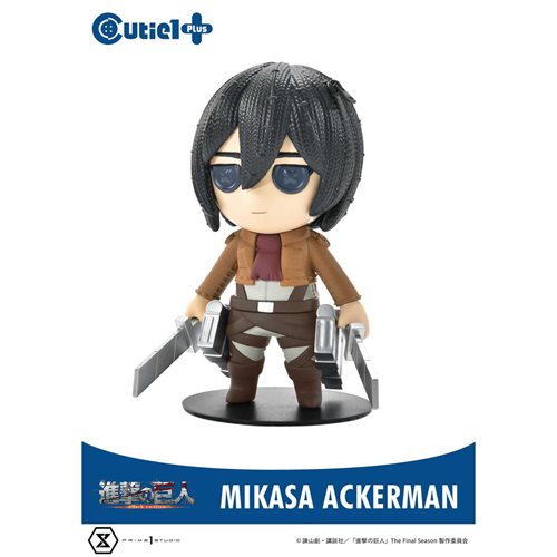 Attack on Titan Mikasa Ackerman Cutie1 Plus Vinyl Figure
