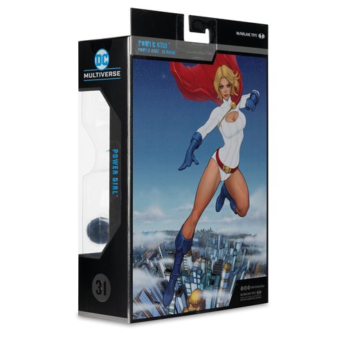 DC McFarlane Collector Edition Wave 9 Power Girl (Power Girl: Reborn) #31 7-Inch Scale Action Figure