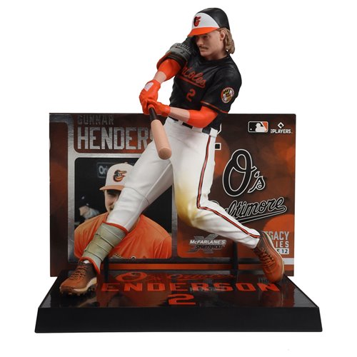 MLB SportsPicks Baltimore Orioles Gunnar Henderson 7-Inch Posed Figure