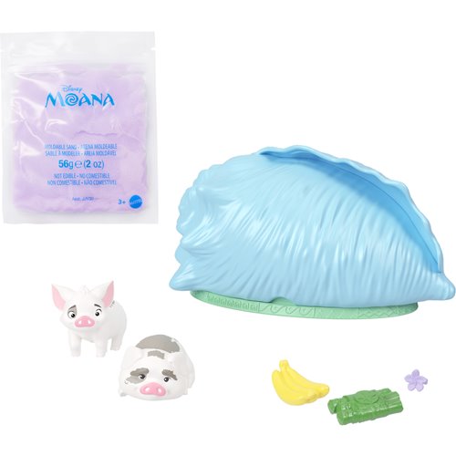 Moana Ocean Shell Reveal Small Doll Case of 6