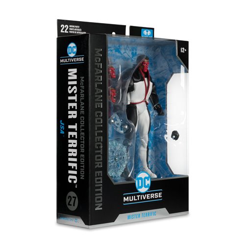 DC McFarlane Collector Edition Wave 8 Mr. Terrific JSA 7-Inch Scale Action Figure #27