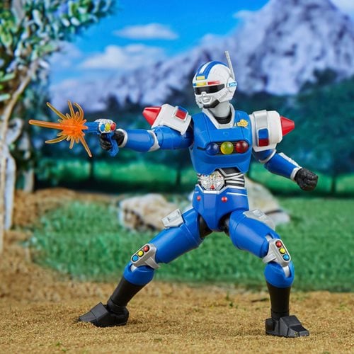 Power Rangers Lightning Collection Turbo Blue Senturion Deluxe 6-Inch Action Figure