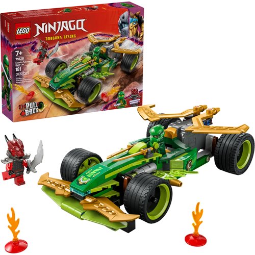 LEGO Ninjago 71828 Lloyd's Pull-Back Race Car