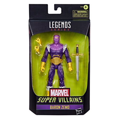 Marvel Legends Series Baron Zemo Classic Comics 6-Inch Action Figure