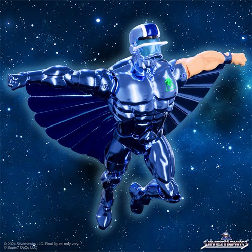 SilverHawks Ultimates Steelwill (Vac-Metal Toy Version) 7-Inch Action Figure