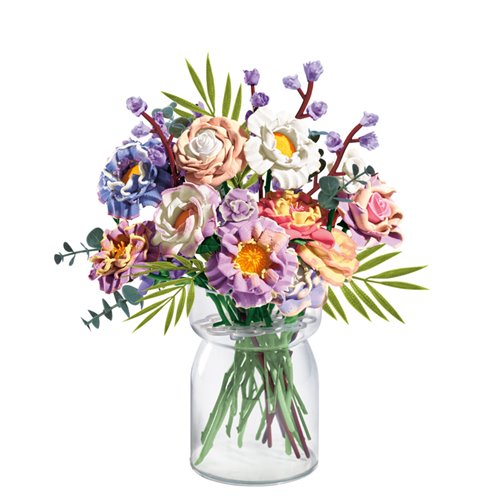 Blooms by Play-Doh Meadow Flower Bouquet Making Kit