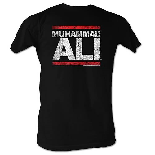 Muhammad Ali Run DMC Black T-Shirt