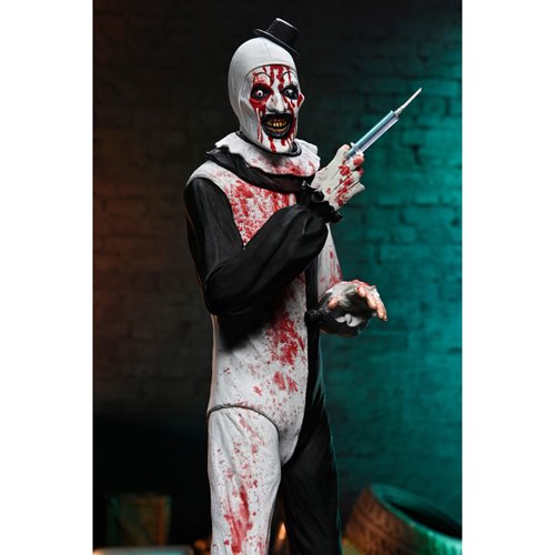 Terrifier 2 Ultimate Art the Clown (Blood Splattered) 7-Inch Scale Action Figure