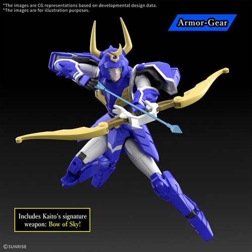 30 Minutes Fantasy Yoroi-Shinden Samurai Troopers Kaito of the Sky