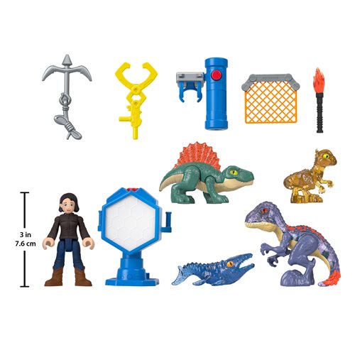 Jurassic World Imaginext Evo-Scanner Action Figure Playset