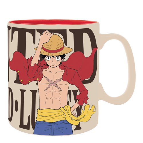 One Piece Luffy Mug and Coaster Gift Set