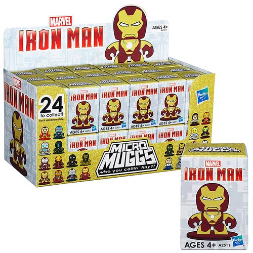 Iron Man 3 Micro Muggs Mini-Figures Series 1 Case