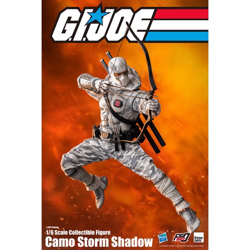 Threezero X Hasbro G.I. Joe Camo Storm Shadow 1:6 Scale Action Figure – Previews Exclusive