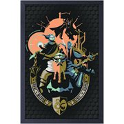 Dungeons & Dragons Group Framed Art Print