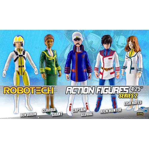 Robotech Series 2 Poseable Action Figures Set