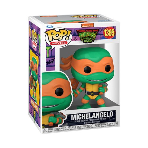 Teenage Mutant Ninja Turtles: Mutant Mayhem Michelangelo Funko Pop! Vinyl Figure