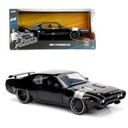 Fast and the Furious 8 Dom's 1972 Plymouth GTX 1:24 Scale Die-Cast Metal Vehicle, Not Mint