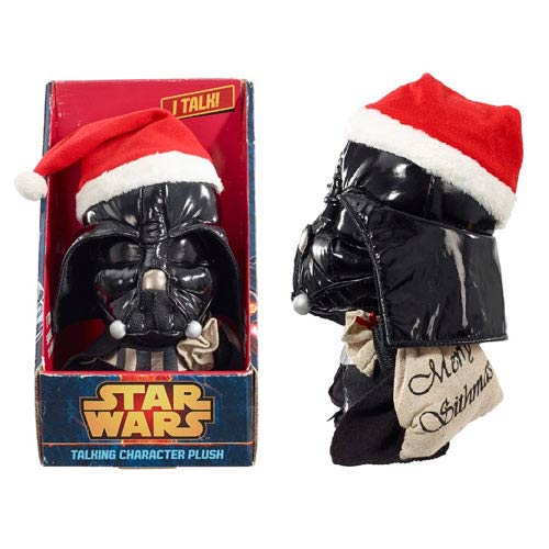 Star Wars Darth Vader Santa Medium Talking Plush