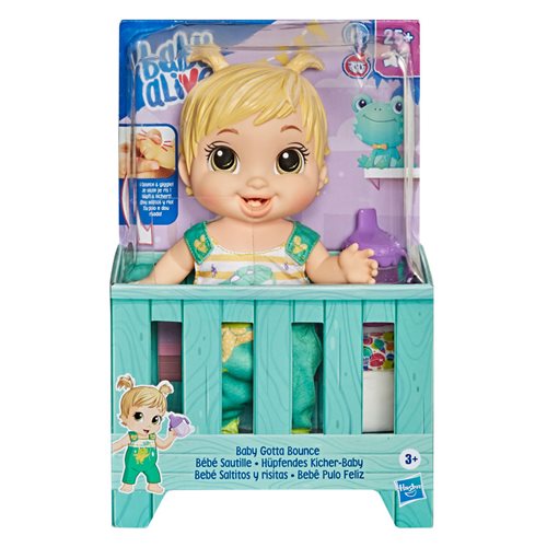 Baby Alive Baby Gotta Bounce Frog Doll