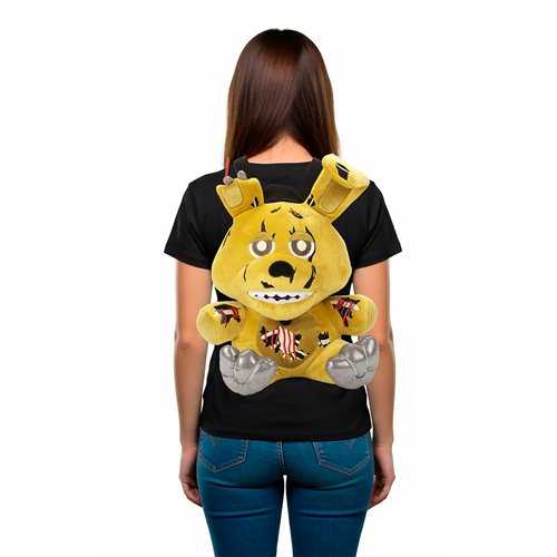 Five Nights at Freddys Springtrap Plush Glow-in-the-Dark Mini-Backpack