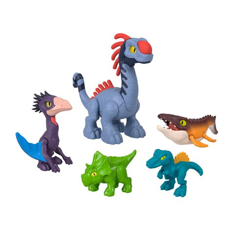 Jurassic World Imaginext Land Air Sea Action Figure Multipack