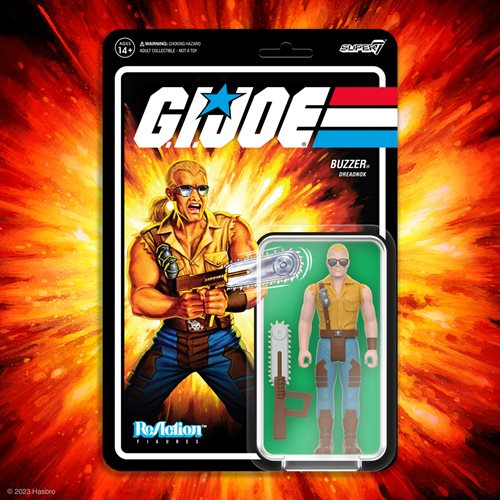G.I. Joe Buzzer 3 3/4-Inch ReAction Figure
