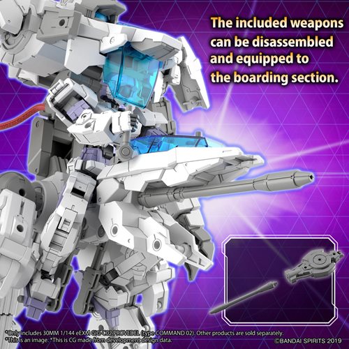 30 Minutes Missions eEXM GIG-C02 Provedel Type-Command 02 1:144 Scale Model Kit