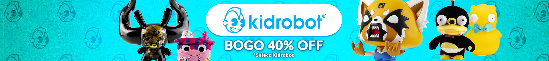 Kidrobot Buy One Get One 40% Off