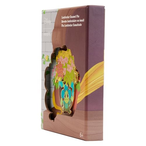 Tangled Pascal Lenticular 3-Inch Collector Box Pin