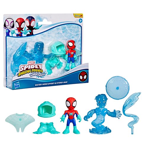 Spidey and his Amazing Friends Water-Webs Spidey & Hydro-Man Action Figures