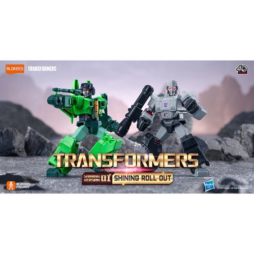 Transformers Shining Version 01 Shining Roll Out Blokees Mini Model Kit Case of 6