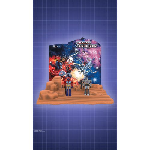 Transformers The Ark ReAction Figure Playset with Optimus Prime and Megatron ReAction Figures